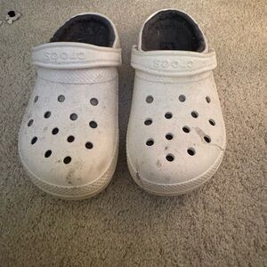 CROCS Classic White Slippers